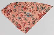 Fragment of Indian chintz, Cotton, Indian, for export market