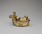 Sauceboat, Silver gilt, Dutch