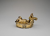 Sauceboat, Silver gilt, Dutch
