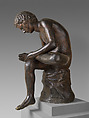 Spinario, Attributed to Antonello Gagini (Italian, Palermo 1478–1536 Palermo), Bronze, Italian, possibly Messina