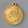 Two guinea piece of George II, 1740, Gold, British