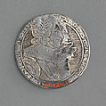 King Charles I and Queen Henrietta Maria, Simon de Passe (Dutch, Cologne ca. 1595–1647 Copenhagen), Silver, British