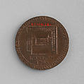 The "Grate" Token, Bronze, struck, British