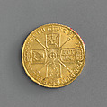 Two guineas coin of George I, Medalist: John Croker (British, 1670–1741), Gold, British