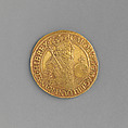 Unite coin of Charles I, Medalist: Nicholas Briot (French, 1579–1646, active England after 1633), Gold, British