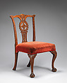 Chair, Mahogany, British