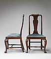 Set of four chairs, Mahogany, British
