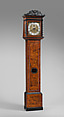 Longcase clock, Clockmaker: Jeremiah Johnson (British, active 1668–90), Oak, walnut, brass, British, London