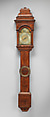 Wheel barometer, John Hallifax, Walnut, walnut veneer, British