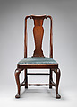 Set of four chairs, Mahogany, British
