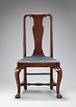 Set of four chairs, Mahogany, British