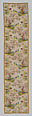 Piece, Silk and metal thread, French