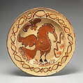 Dish, Slipware, British, Staffordshire