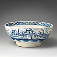 Bowl, Lead-glazed earthenware, British