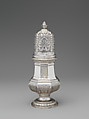 Sugar caster (one of a pair), Nicolas Besnier (French, 1686–1754, master 1714), Silver, French, Paris