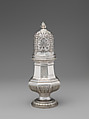 Sugar caster (one of a pair), Nicolas Besnier (French, 1686–1754, master 1714), Silver, French, Paris