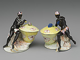 Sugar box (one of a pair), Nymphenburg Porcelain Manufactory (German, 1747–present), Hard-paste porcelain, German, Nymphenburg