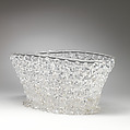 Fruit basket, Glass, Belgian, Liège