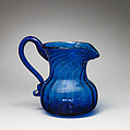 Cream jug, Glass, British
