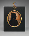 Panel, Wax; glass, painted, British