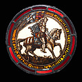 Medallion, Stained glass, British