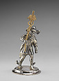Chessman (Bishop), Elkington & Co.  British, Silver-gilt, British, Birmingham, after German original