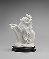 Chessman (Knight), John Flaxman (British, York 1755–1826 London), White jasperware, wood, British, Etruria, Staffordshire
