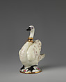 Swan, Saint James&#39;s Factory (British, ca. 1748/49–1760), Soft-paste porcelain, British, London