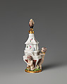 Boys at a distilling furnace, Saint James&#39;s Factory (British, ca. 1748/49–1760), Soft-paste porcelain, British, London