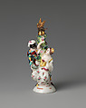 Harlequin and Columbine in a group, Saint James&#39;s Factory (British, ca. 1748/49–1760), Soft-paste porcelain, British, London