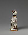 Cat, Saint James&#39;s Factory (British, ca. 1748/49–1760), Soft-paste porcelain, British, London