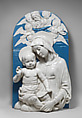 Virgin and Child, Andrea della Robbia Italian, Glazed terracotta, Italian, Florence
