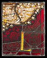 Moses presenting the tablets of law, Valentin Bousch (French, active 1514–41, died 1541), Stained glass, French, Lorraine, Metz