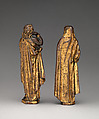 Saint John, Possibly Workshop of Neroccio de&#39; Landi (Italian, Siena 1447–1500 Siena), Bronze, partially fire-gilt, Italian, Siena