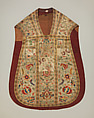 Chasuble, Silk, Chinese, for European market