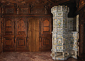 The Swiss Room, Walnut, maple, sycamore and other native woods, Swiss, Flims