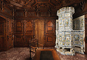 The Swiss Room, Walnut, maple, sycamore and other native woods, Swiss, Flims