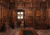 The Swiss Room, Walnut, maple, sycamore and other native woods, Swiss, Flims
