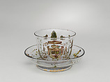 Saucer, Glass, German, Thuringia