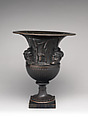 Borghese vase, Giovanni Zoffoli (Italian, ca. 1745–1805), Bronze, Italian, Rome