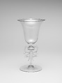Wineglass, Glass, Italian, Venice (Murano)