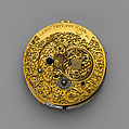 The Rape of Europa and Mercury and the Three Graces, Watchmaker: Lambertus Vrythoff (recorded 1724–69), Case and dial: enameled gold; Movement: gilded brass and steel, partly blued, French, probably Paris case with Dutch, The Hague watch