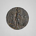 Personification of Asia, Lead and gilding., German