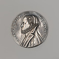 Empress Maria (1520–1603), Medalist: Antonio Abondio (Italian, Trento 1538–1591 Vienna), Silver, Italian