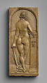 Female Nude Seen from Behind, Albrecht Dürer  German, Honestone, German