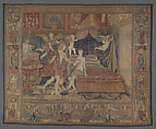 Aglauros’s Vision of the Bridal Chamber of Herse, from the Story of Mercury and Herse, Design attributed to Giovanni Battista Lodi da Cremona (Italian, active 1540–52), Wool, silk and precious metal-wrapped threads (20-22 warps per inch, 8-9 warps per cm.), Netherlandish, Brussels