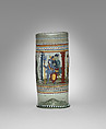 Beaker (Humpen), Glass, enameled, Bohemian