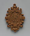 Pendant model with the Labors of Hercules, Boxwood and various woods, some stained (marquetry), Flemish or German, Rhineland