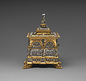 Casket, Probably workshop of Wenzel Jamnitzer (German, Vienna 1507/8–1585 Nuremberg), Gilded yellow metal, silver, German, possibly Hamburg