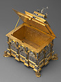 Casket, Probably workshop of Wenzel Jamnitzer (German, Vienna 1507/8–1585 Nuremberg), Gilded yellow metal, silver, German, possibly Hamburg